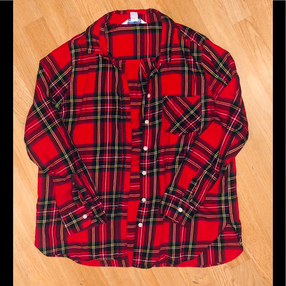 Womens Button up flannel